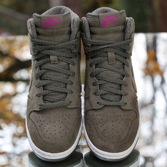 Nike Dunk Sky Hi Suede Olive 2012 - Picture 9 of 14